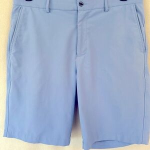 Dunning men’s shorts size 34 blue spandex, polyester, dress or golf
